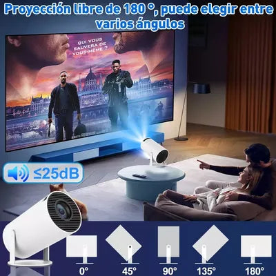 Proyector Portátil: Convierte tu habitación en un cine en casa🎬