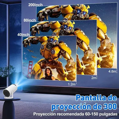 Proyector Portátil: Convierte tu habitación en un cine en casa🎬